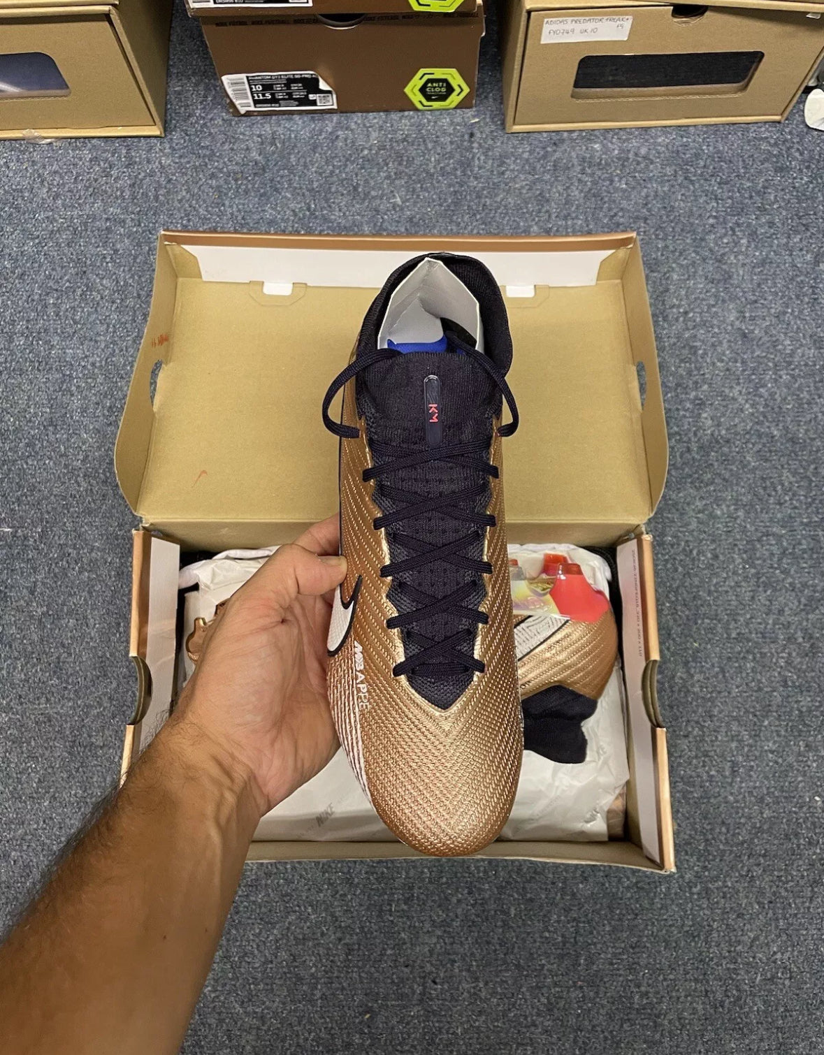Nike Air Zoom Mercurial Superfly IX Elite KM Mbappe FG